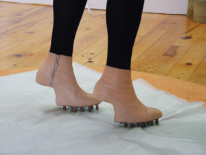 Outil chaussure pour Dominique de Beir