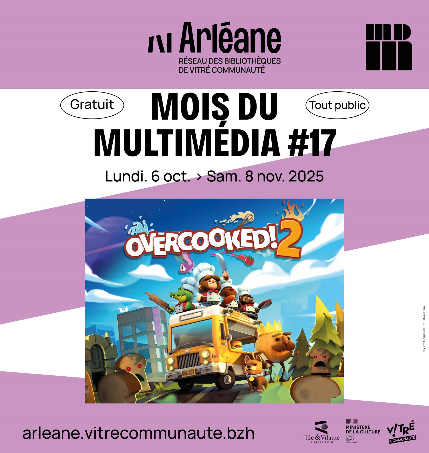 Mois du mutlimédia 2025 visuel