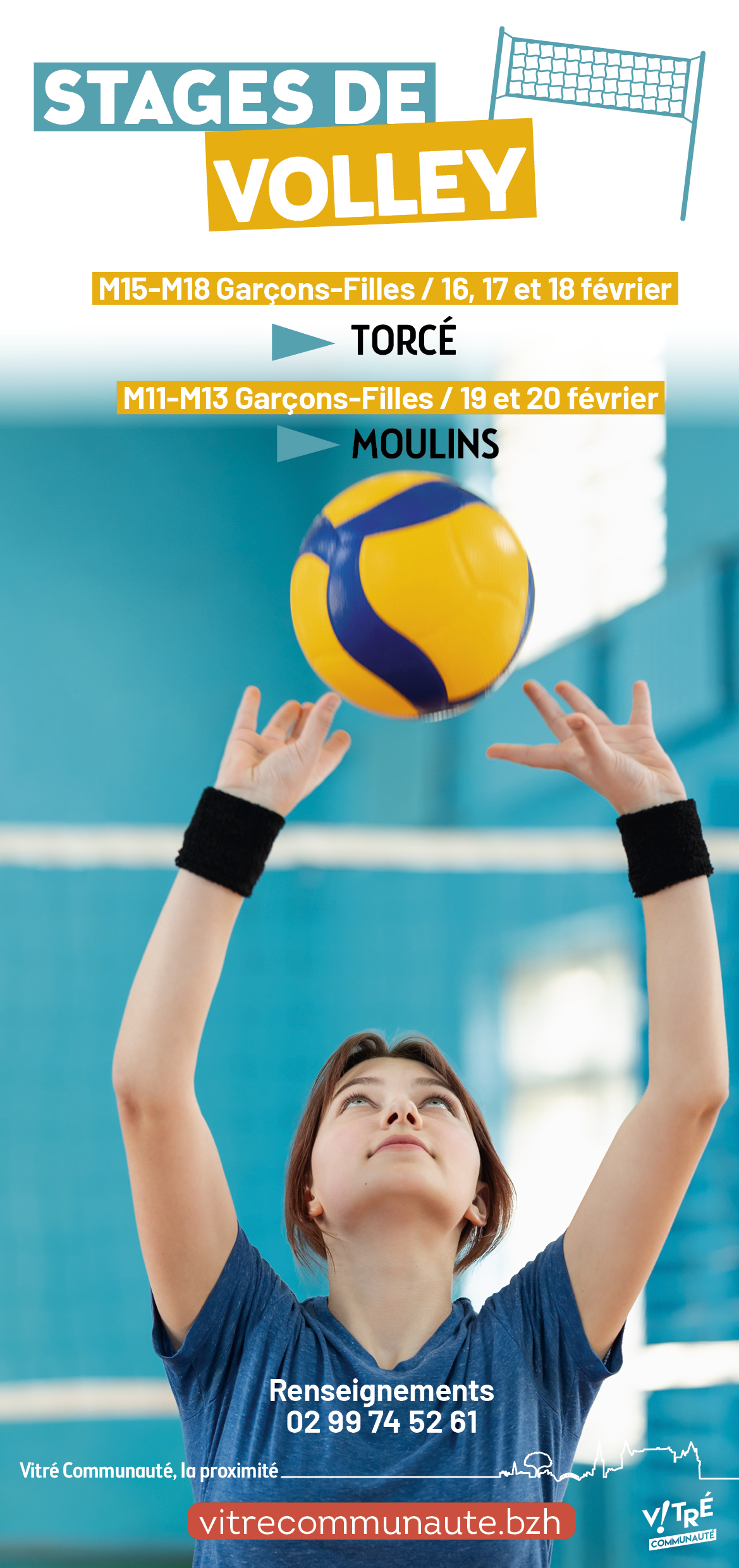 Stage volley février 2026