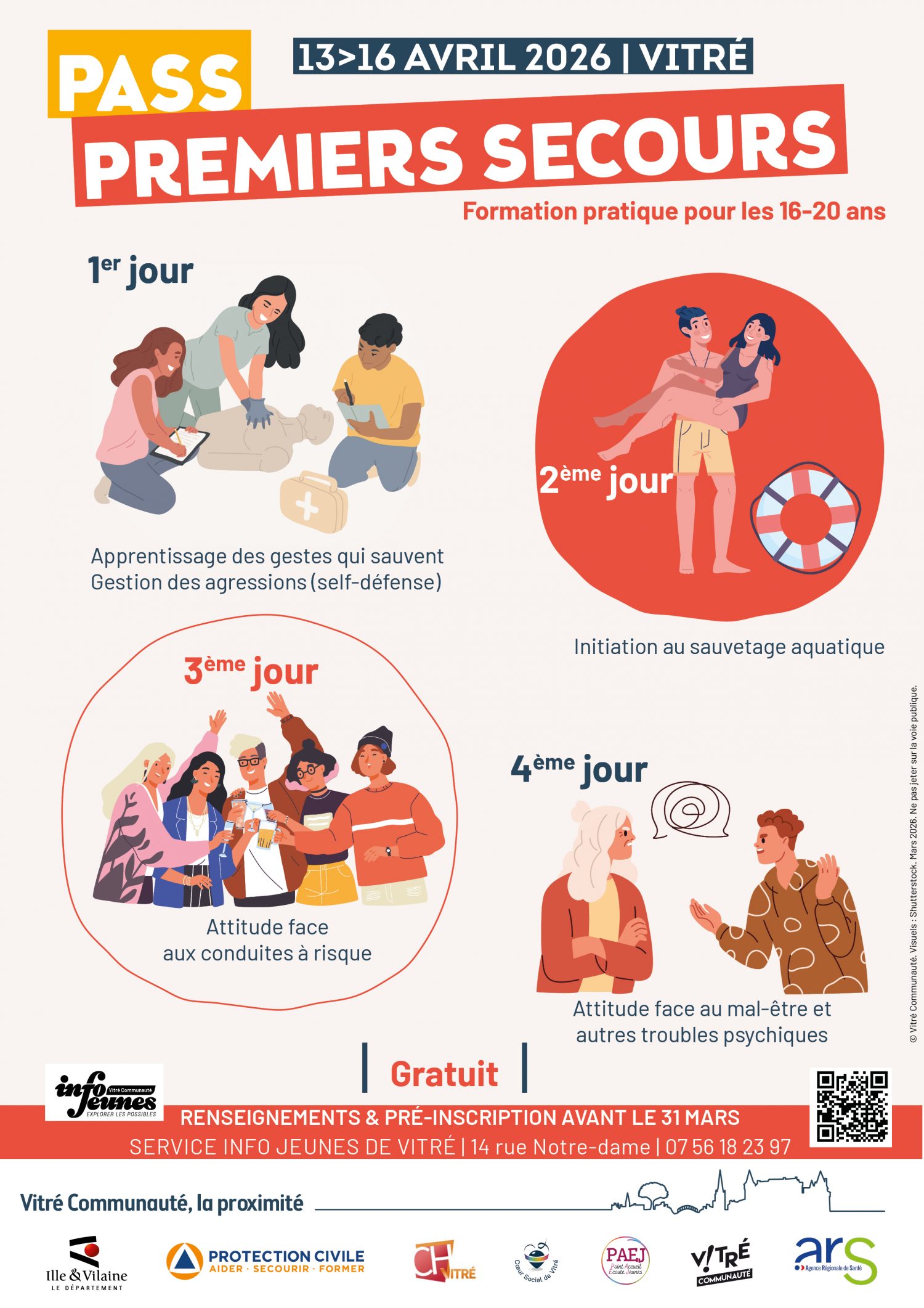 Affiche Pass Premiers Secours 2026v2