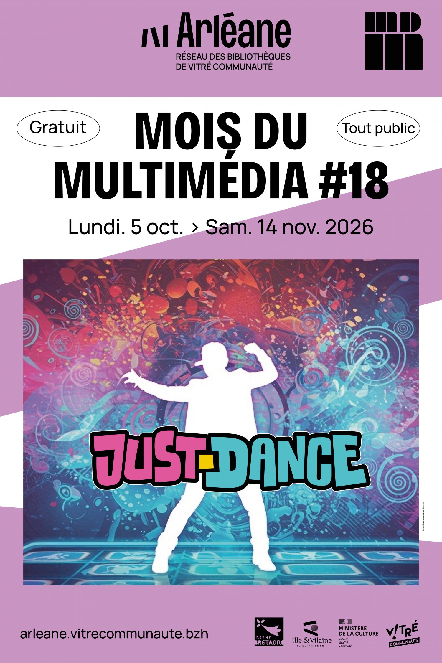 Affiche Mois du Multimédia 2026