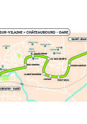 Transport urbain Châteaubourg ligne 1